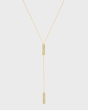 Diamond Short Bar Lariat