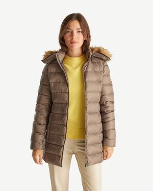 Jott - Doudoune mi-longue grand froid perle - Taille S - Beige