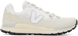 VEJA White & Beige Fitz Roy Trek-Shell Sneakers