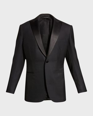 Men's Solid Wool Tuxedo