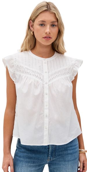 PAIGE Levanto Blouse White S