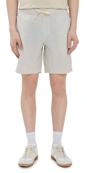 Rhythm Seersucker Stripe Jam 9 Olive 36