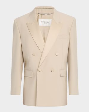 Men's Double-Breasted Tuxedo Jacket