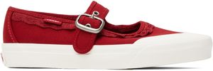 Vans Red FU Mary Jane Sneakers