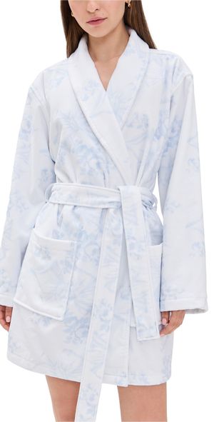 LoveShackFancy Indie Robe Blue Cloud XS/S