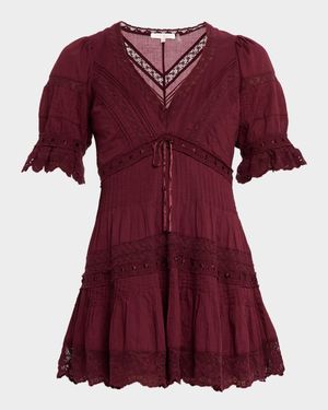 Lilias Cotton Mini Dress