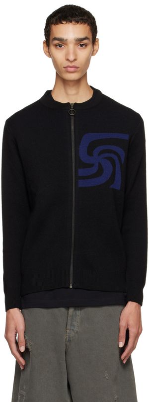 Soulland Cardigan noir édition Armor Lux