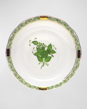 Green Chinese Bouquet Saucer