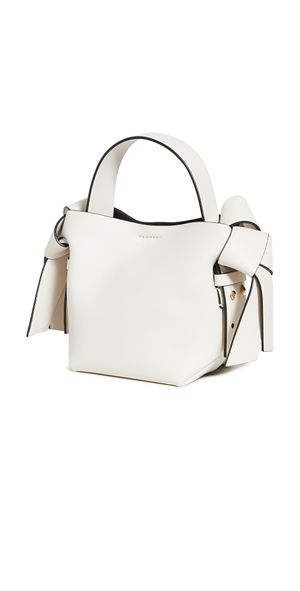 Acne Studios Musubi Micro Bag White/Black One Size