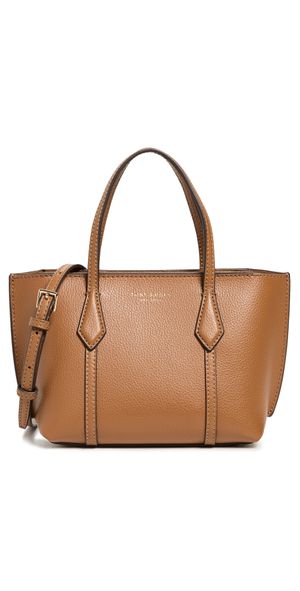 Tory Burch Perry Mini Tote Autumn Brown One Size