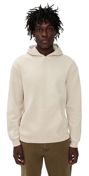 Marine Layer Relaxed Cloud 9 Fleece Hoodie Whitecap L
