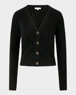 Solene Brushed Cashmere Cardigan