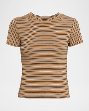 Pruitt Striped Short-Sleeve Tee