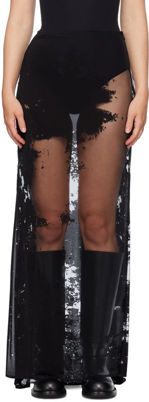 Ann Demeulemeester Jupe longue Vivi noire