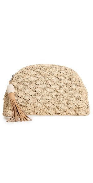 Mar Y Sol Cleo Clutch Natural One Size