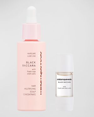 Black Baccara Hair Multiplying Scalp Concentrate + Pre-Treatment Exfoliator