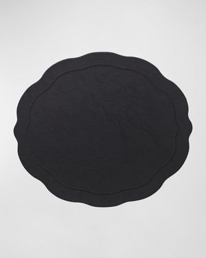 Black Tailored Placemat