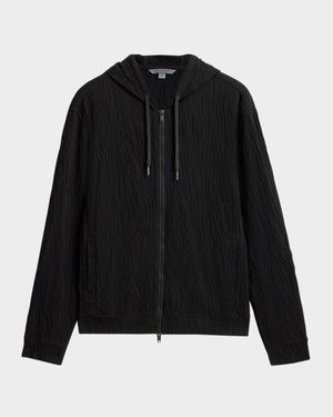 Men's Ihsan Textured Full-Zip Hoodie