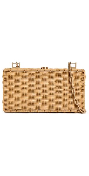 Cult Gaia The Backgammon Clutch Natural One Size