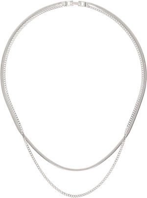 Numbering Silver #5760 Necklace