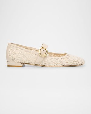 Arabella Cotton Mary Jane Ballerina Flats