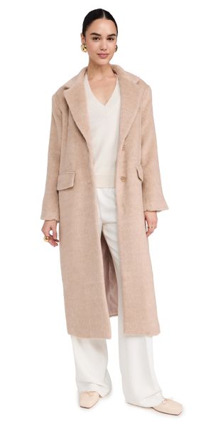 Solid & Striped The Long Warren Coat Camel L