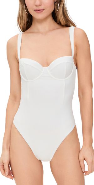 SIMKHAI Kyle Bustier One Piece White XS
