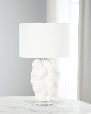 White Sands Ceramic Table Lamp