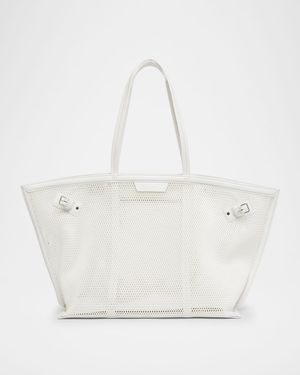 Days Buckle Mesh Tote Bag