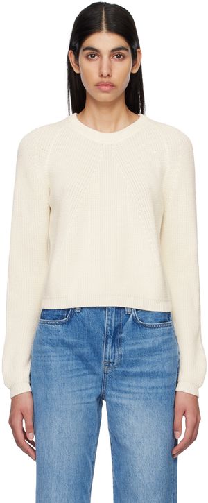 Joseph White Raglan Sweater