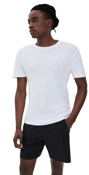 Reigning Champ 1x1 Slub Slim T-Shirt White XXL