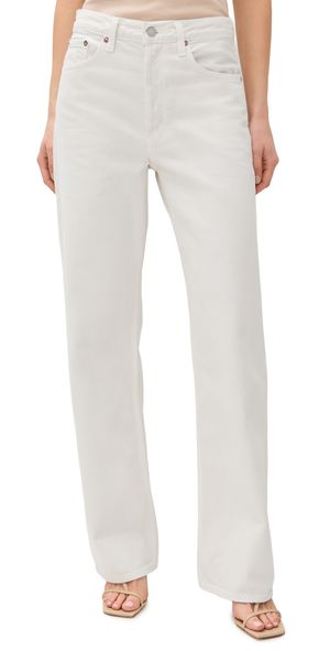 AGOLDE Arc Jeans Chalk White 33