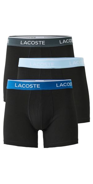 Lacoste Cotton Stretch Jersey Boxer Briefs 3 Pack Multi XL