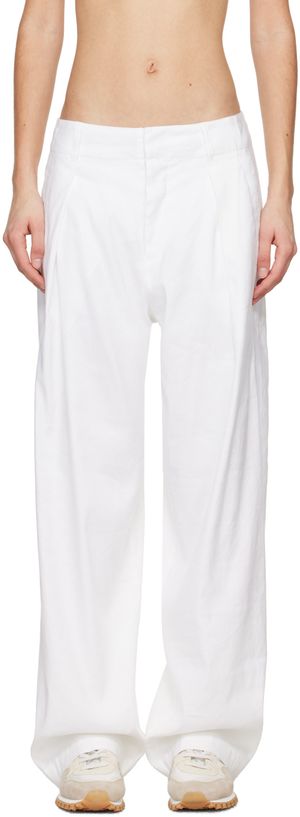 rag & bone Pantalon Donovan blanc
