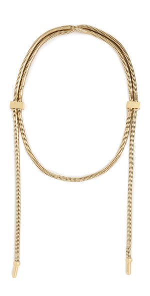 DEMARSON Laina Necklace Soft Gold One Size