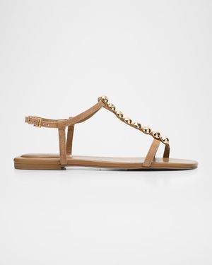 Amaya Suede Thong Sandals