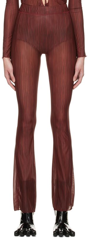 AVAVAV Pantalon de survêtement bourgogne