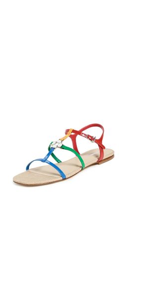 Larroudé Hana Flats Azure 6