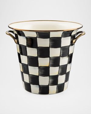 Courtly Check Enamel Wine Cooler