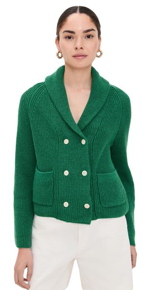 Alex Mill Marseille Cardigan Verdant Green XL