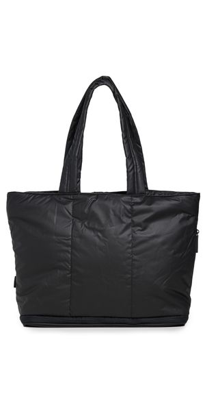 CALPAK Luka Expandable Laptop Tote Bag Matte Black One Size