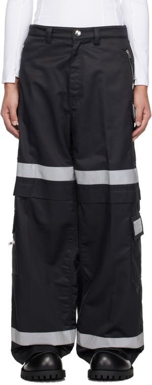 VETEMENTS Black Workwear Cargo Pants