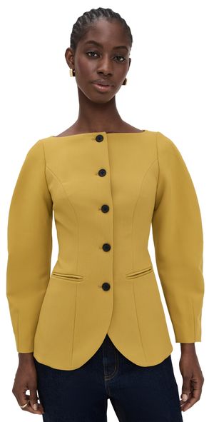 ALIGNE Artemis Blazer Hot Mustard 8