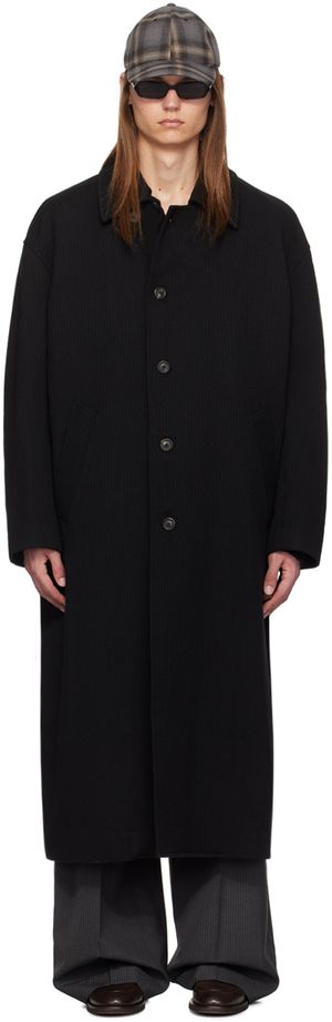 OUR LEGACY Black Collapse Coat