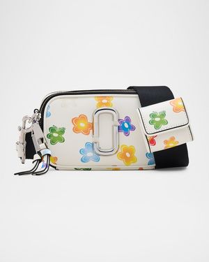 Snapshot Wild Daisy Crossbody Bag in Leather