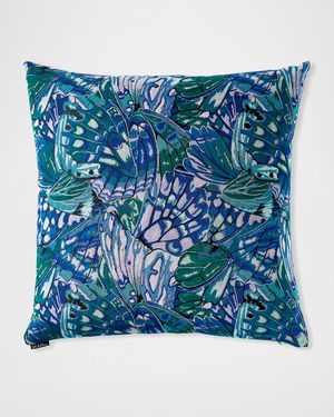 Farfalla Decorative Pillow, 24" x 24"