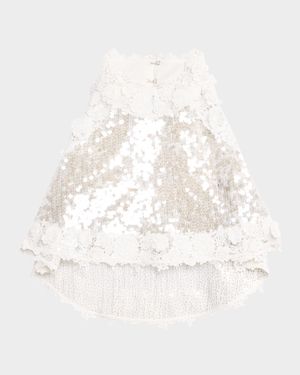 Lola Sequined Crop Top