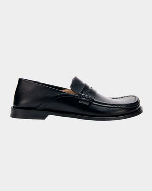 Men's Campo Folding Leather Penny Loafers