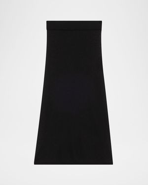 Sheer Knit Maxi Skirt