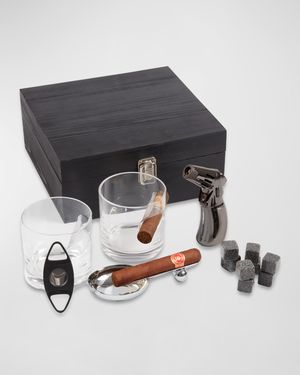 Whiskey and Cigar Set